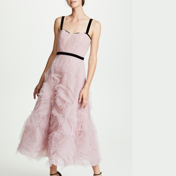 Marchesa Dresses & Skirts - NWT Marchesa Notte Sleeveless Textured Tulle Gown